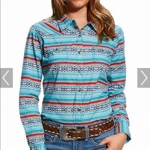 Ariat REAL Snap Up Shirt. Size Medium. NWOT!